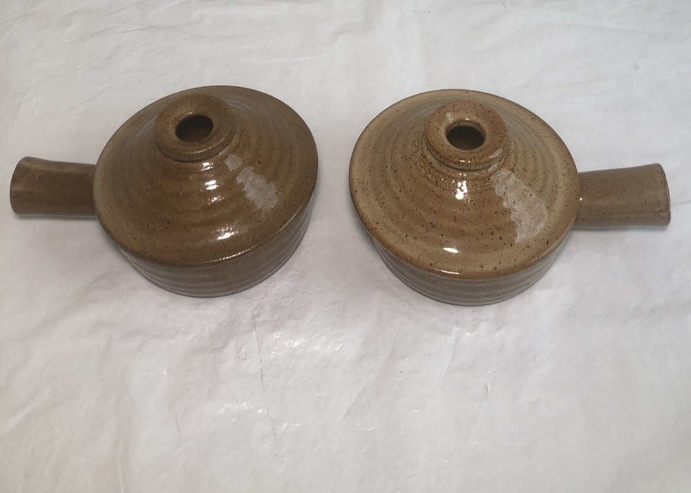 Telebrand Stone Wave Microwave cooker with lids set of two Farmhouse cottagecore
